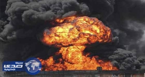 حريق ضخم في مصفاة أصفهان الإيرانية يصيب 100 عامل