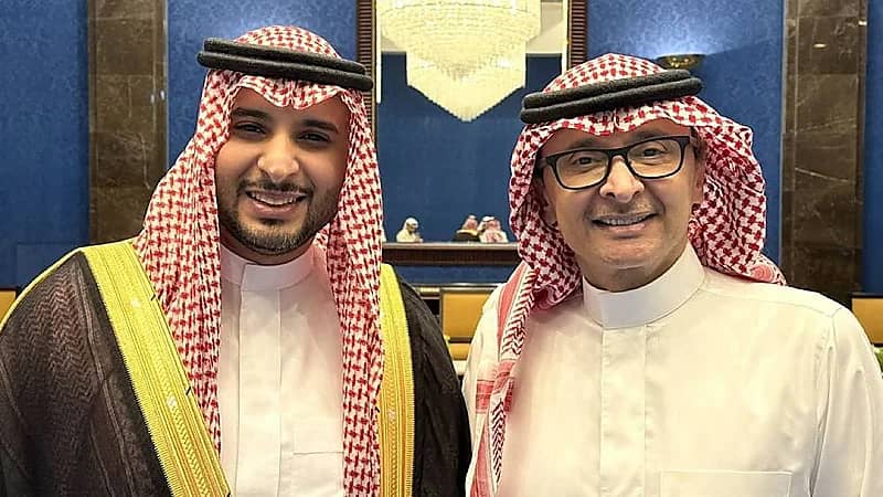 عبدالمجيد عبدالله يحتفل بزفاف نجله في البحرين