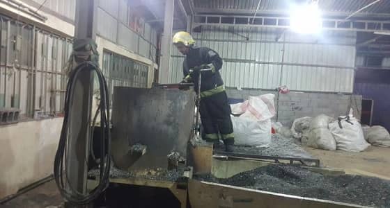 وفاة شخص إثر سقوطه داخل ماكينة تدوير بلاستيك بالمدينة
