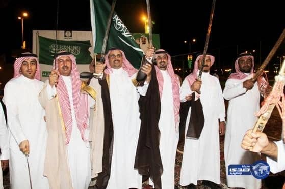 بلدية البطين تحتفل باليوم الوطني الـ 84 (صور)