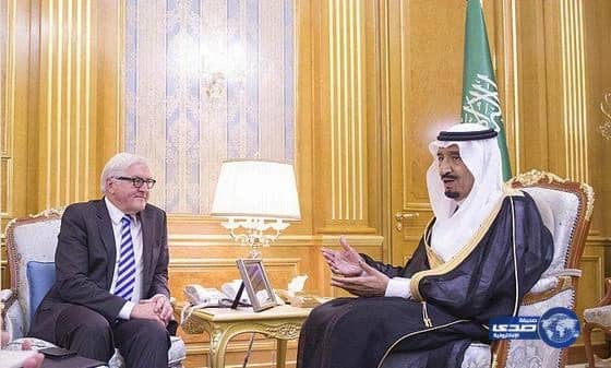 سمو ولي العهد يستقبل وزير الخارجية الألماني