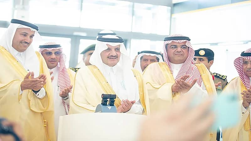 بالفيديو .. تدشين توسعة مطار محافظة حفر الباطن بالقيصومة