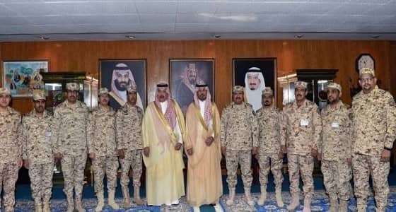 بالصور.. وزير الحرس الوطني يقلّد عدداً من الضباط رتبة لواء