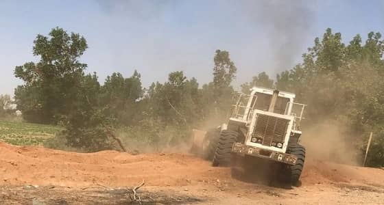 " أمانة الطائف " تستعيد مزرعة أنشأها معتد على أرض حكومية