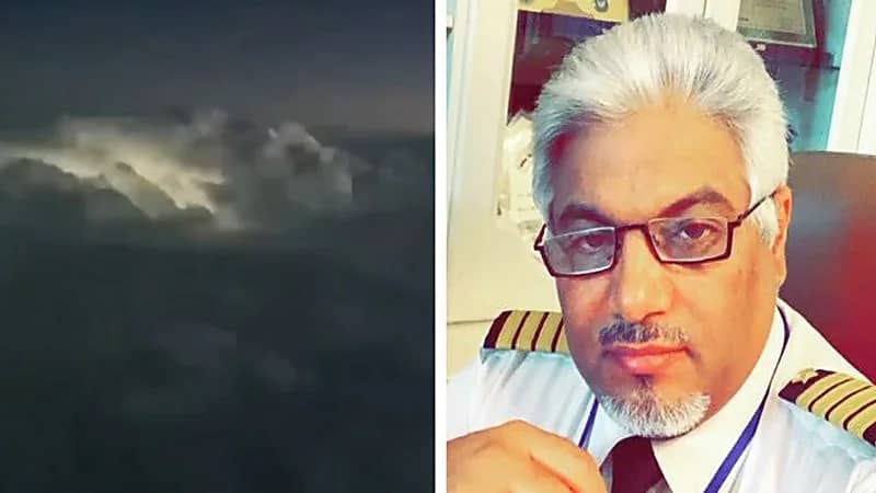 الكابتن عبدالله الغامدي: البرق لا يؤثر على الطائرة حتى لو ضربها مباشرة في جسمها "فيديو"