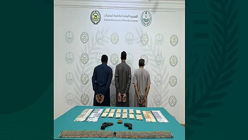 القبض على 7 مواطنين لترويجهم الحشيش والإمفيتامين