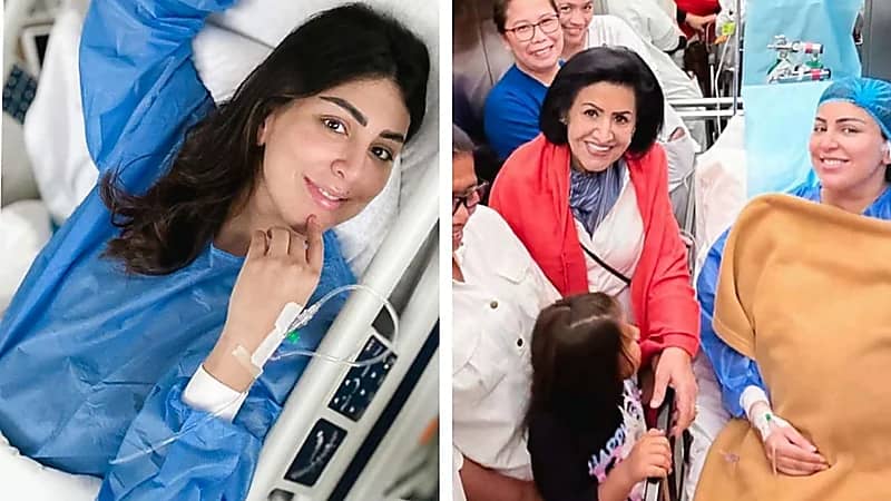 الفاشنيستا دانة الطويرش ترزق بتوأم .. فيديو وصور