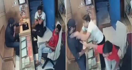 على غرار غبي منه فيه.. لص يستخدم مسدس لعبة لسرقة متجر دهب