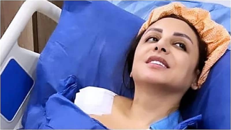 أنغام تخضع لعملية جراحية