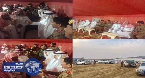 محافظ القنفذة يتقدم مشيعي جنازة الشهيد العيسى