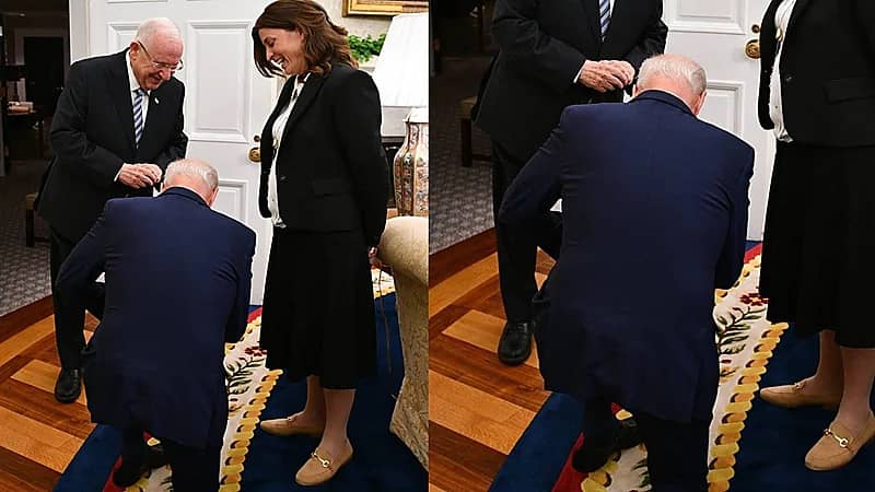 بايدن يركع أمام مسؤولة إسرائيلية