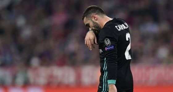 الريال يفقد خدمات كارفخال