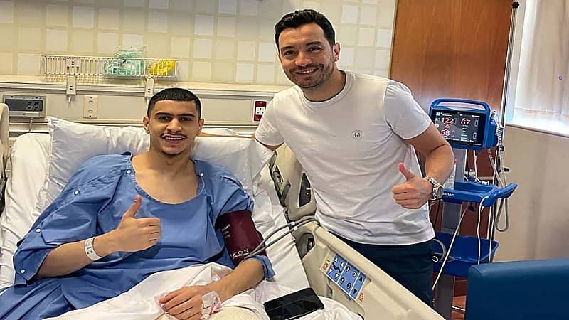 متعب المفرج يجري جراحة ناجحة في الرباط الصليبي