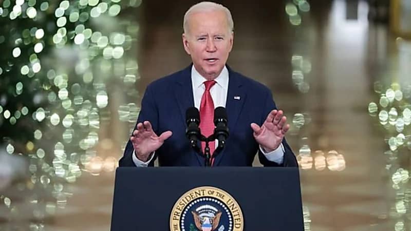 بايدن يقرر إعلان حالة الطوارئ بسبب العاصفة الثلجية