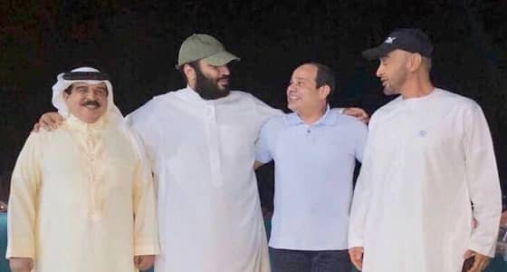 صورة ودية لولي العهد وقادة العرب وراء جنون أردوغان اتجاه المملكة