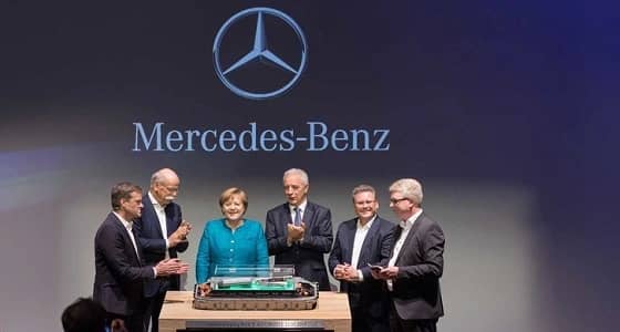 أقتراب جيلي الصينية من شراء حصة في مرسيدس