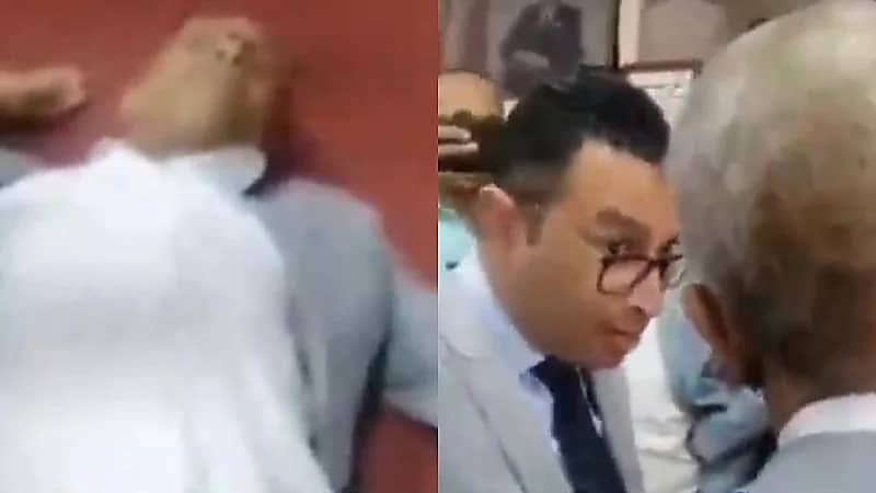 بالفيديو.. "زهير الزمزامي" ‏يتهم أحد معارضيه باستفادته من امتيازات والأخير يدعى الاعتداء عليه