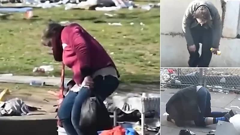 مخدر الزومبي يثير رعبًا في شوارع أمريكا.. فيديو