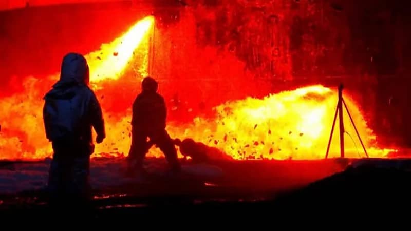 اشتعال مستودع نفط في "بيلغورود" الروسية بعد هجوم أوكراني