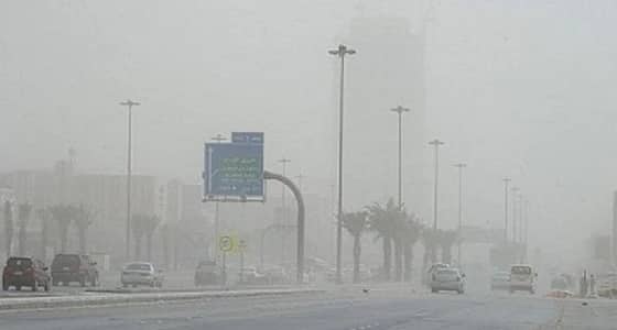الأرصاد: استمرار موجة نشاط الرياح السطحية المثيرة للأتربة والغبار