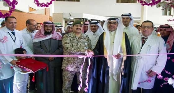 بالصور.. مدير مستشفى الملك سلمان بتبوك يفتتح معرض الصحة المدرسية