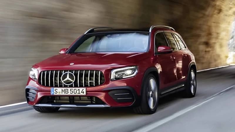 بالصور.. مواصفات مرسيديس بنز GLB AMG كلاس 2021