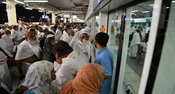 قطار المشاعر المقدسة ينجح في تصعيد الحجاج إلى مشعر عرفة