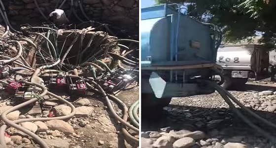 فيديو.. معاناة أهالي قرية بالداير للحصول على المياه