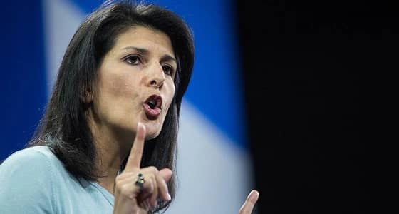 " هايلي " تطالب مجلس الأمن بالتحرك ضد إيران لانتهاكتها في اليمن