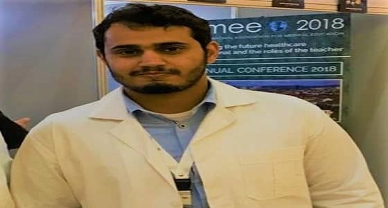 عيد الشهراني يحصل على المركز الثاني في مسابقة " نجم جامعة بيشة "