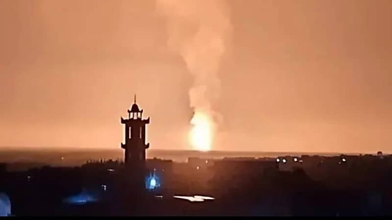 تفجير خط الغاز الطبيعي في شبوة بواسطة مسلحون