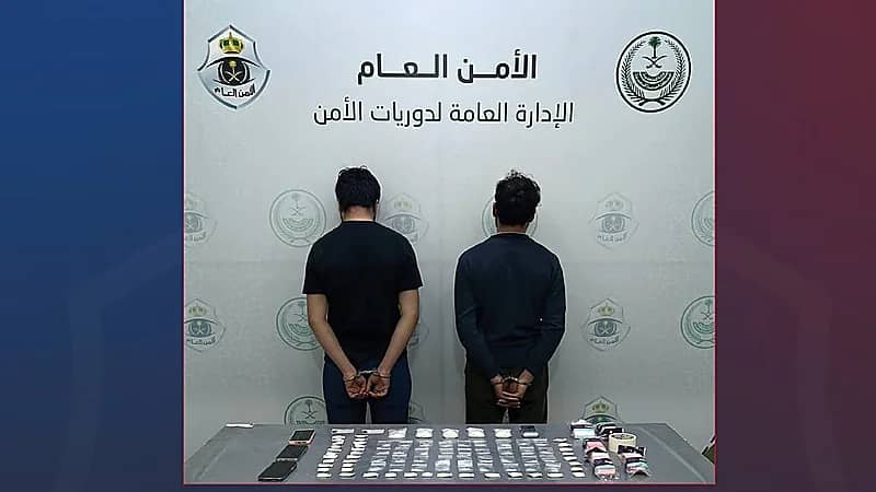 ضبط مقيمين روجا للشبو المخدر في حفر الباطن