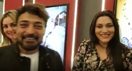 بالفيديو.. حميد الشاعري يهنئ مايا نصري على " قسطي بيوجعني "