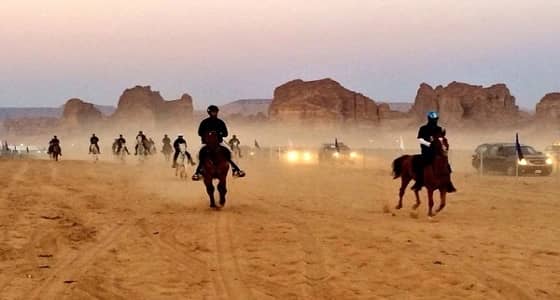 سباق التحمل في فعاليات المنتزه البري بجازان