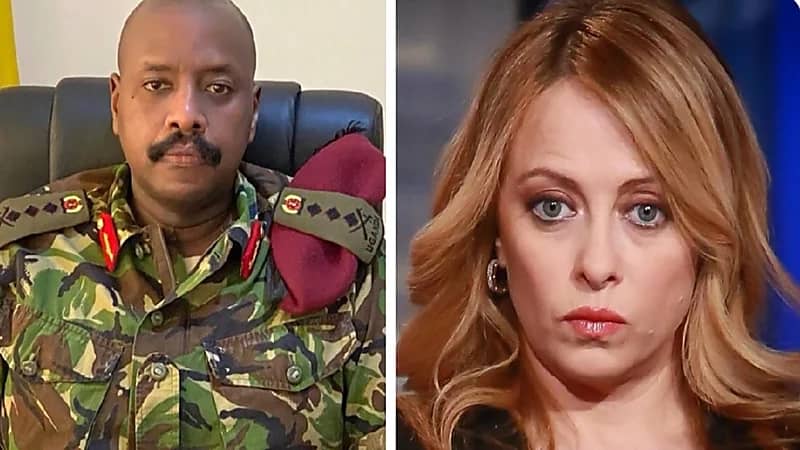 جنرال أوغندي يعرض الزواج على رئيسة وزراء إيطاليا ويهدد بالغزو حال الرفض