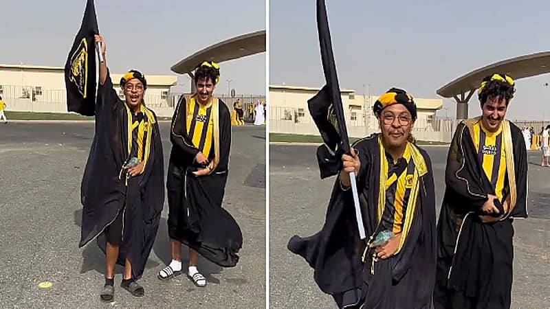 مشجع اتحادي: فرحتي اليوم بالتتويج أطلق من يوم زواجي.. فيديو