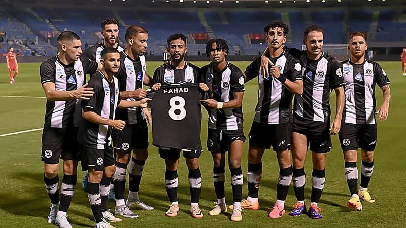 تأثر لاعب الشباب بسبب فهد المولد .. فيديو