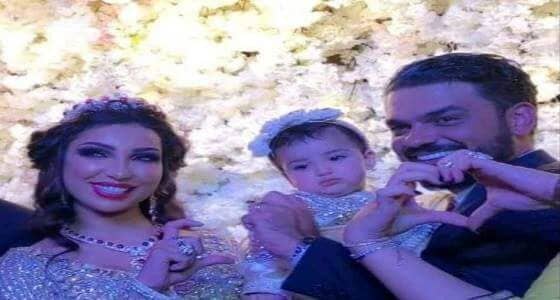 بالفيديو.. دنيا بطمة تكشف عن وجه ابنتها في حفل أسطوري بعقيقتها