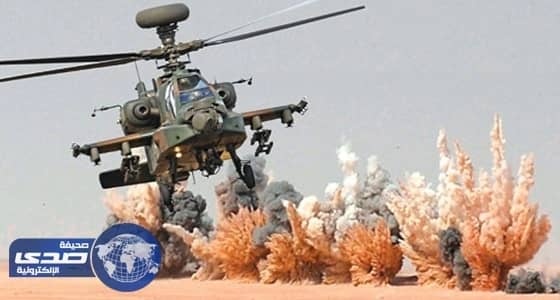 " الأباتشي " تقصف معسكرات الميليشيات الانقلابية بـ " تعز "