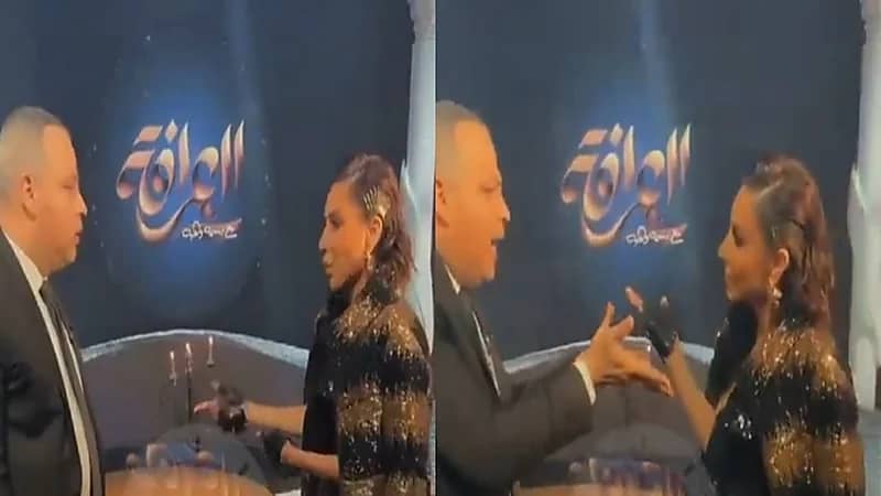 شجار خلف الكواليس بين بسمة وهبة وتامر عبدالمنعم.. فيديو