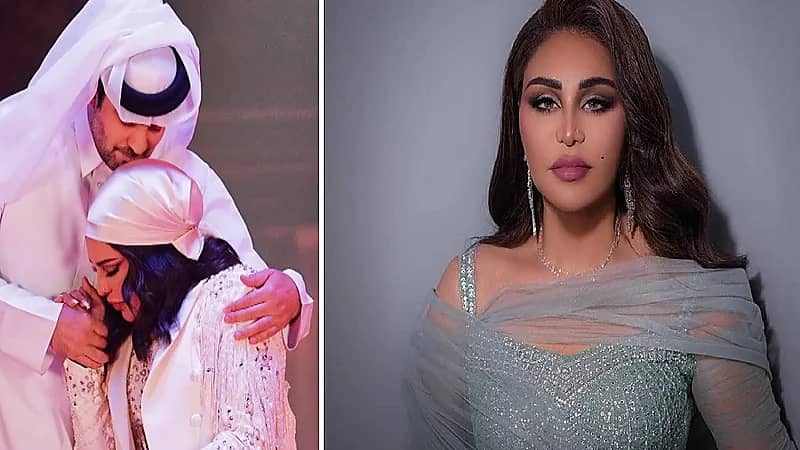 أحلام الشامسي تحتفل بذكرى زواجها الـ23