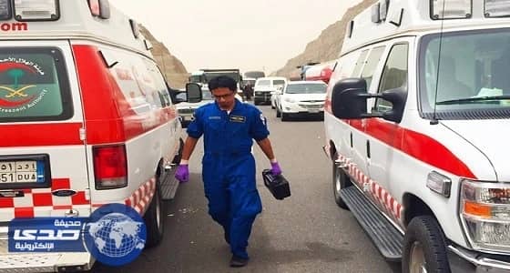 ⁠⁠⁠⁠إصابة 5 أشخاص في حادث تصادم بمنى