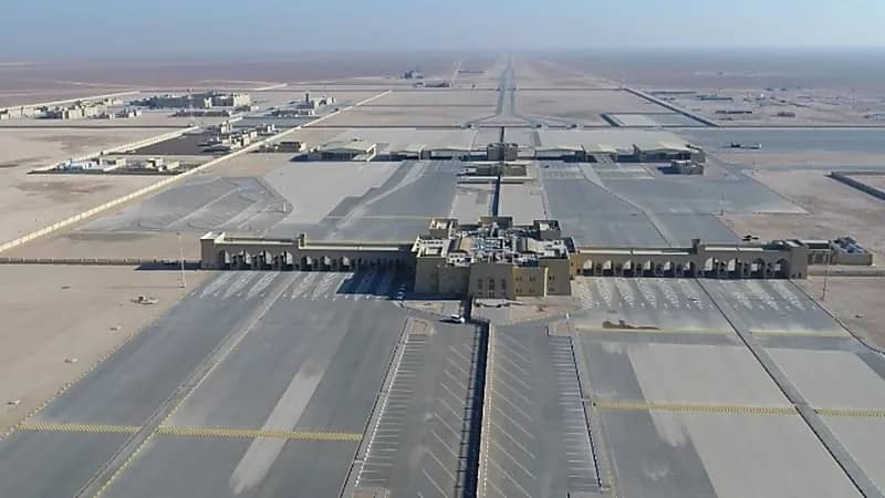 بالصور.. افتتاح طريق الربع الخالي بين المملكة وسلطنة عُمان