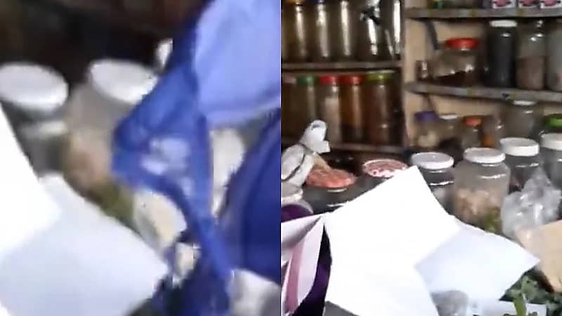 الشرطة المغربية تداهم محلات العطارة فتعثر على أعمال سحر .. فيديو