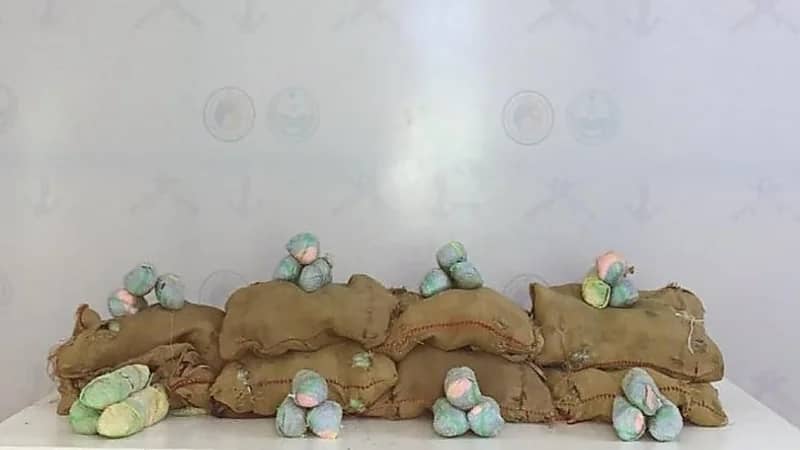 القبض على 13 شخصًا وإحباط محاولتي تهريب مواد مخدرة