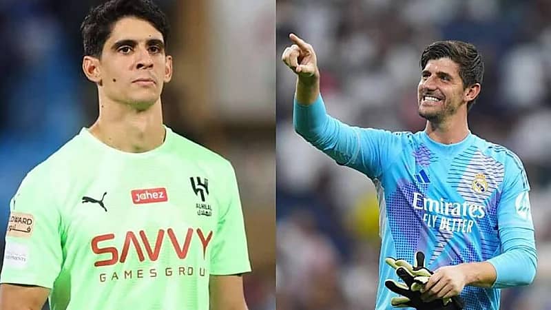 حارس مرمى ريال مدريد يكشف عن طلبه قبل مواجهة الهلال