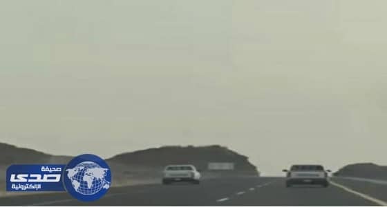 بالفيديو.. متهورون يقودون 3 سيارات بسرعة جنونية على طريق الرين بيشة