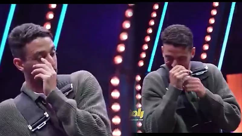 انفعال طاهر محمد طاهر على رامز بعد صعقه بالكهرباء.. فيديو