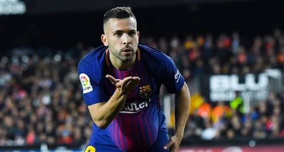 برشلونة يستعد لتجديد عقد مدافعه " ألبا "