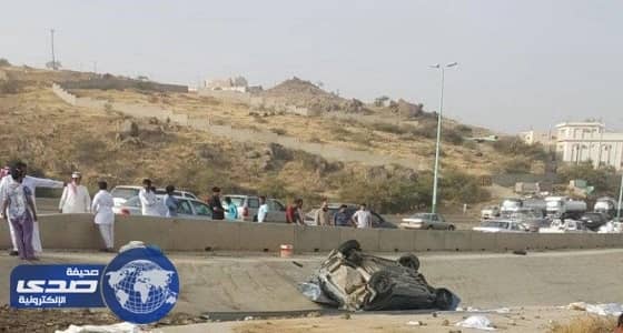 مصرع شخصين في حادث مروري على طريق " أبها- الباحة "